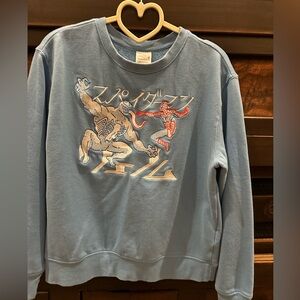Japanese Marvel Spiderman Sweat Shirt